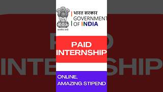 EARN RS12000 PER Month  Government of India Internship  PAID Internship for Students 2024 [upl. by Inavoig]