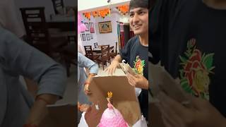 Sahil ka birthday chashme wali cake  birthday cake vlog souravjoshivlogs funny shorts [upl. by Skoorb]