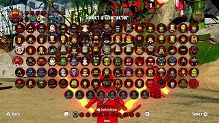 The LEGO Ninjago Movie Videogame  A Look at All Characters [upl. by Siram536]