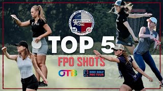 The Top 5 FPO Shots from the Texas State Championships presented by OTB 2024 [upl. by Alamat]