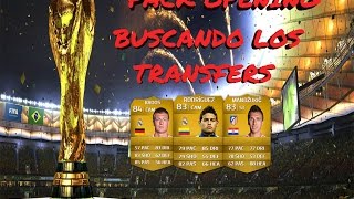 FIFA 14 PACK OPENING BUSCANDO TRANSFERS VERANO [upl. by Zetnauq]