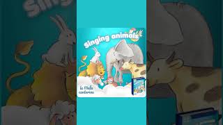 Canzoni per bambini  Singing animals 🦁 musicaperbambini [upl. by Kcirneh]