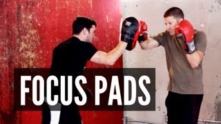 Simple Pad Training Routines that Increase Your Accuracy and Speed  MMA SURGE [upl. by Durham]