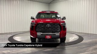 2024 Toyota Tundra Capstone Hybrid Moline Rock Island Silvis Davenport Bettendorf E Moline [upl. by Naujek430]