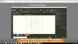 Artcam 2018 online training in tamil vector creations [upl. by Intruok]