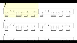 Cranial Contraption  Guitar TAB with full track [upl. by Irene630]