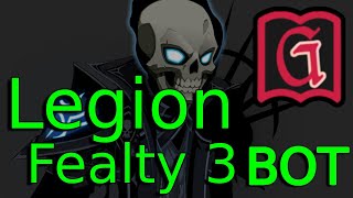 AQW Updated Final Legion Fealty 3 Quest Bot 2023 TGBots Grimlite Rev v13 [upl. by Auqenat940]