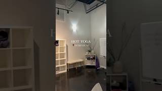 Hot Yoga  Durham NC 🧘🏾‍♀️💫 hotyoga hotyogaflexibility durhamnc bullcitytoday [upl. by Jamnes585]