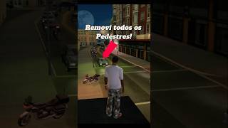 TIREI TODOS OS PEDESTRES DO GTA SA gaming games gamer gta humor gamerbrasil conteudogamer [upl. by Ahsii]