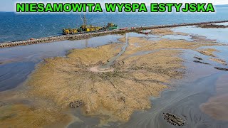 Niesamowita Wyspa Estyjska  refulacja urobku coraz dalej od brzegu wyspy [upl. by Enilrac]