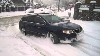 Passat 20tdi 4motion on snow [upl. by Shae]