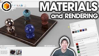 Getting Started with Fusion 360 Part 5  MATERIALS AND RENDERING [upl. by Nyrtak262]