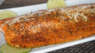 How to Make Oven Baked SalmonThe Best Salmon Recipe [upl. by Enelahs177]