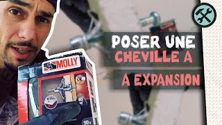 Comment POSER une CHEVILLE pour matériaux CREUX [upl. by Adnihc]