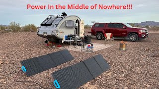 How I Power My TAB 320 Teardrop Camper Boondocking [upl. by Eikciv]