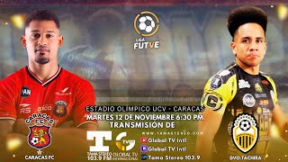 CARACAS VS DVO TÁCHIRA CUADRANGULARES TORNEO CLAUSURA TRANSMISIÓN TAMA STEREO 1039 FM [upl. by Fair242]