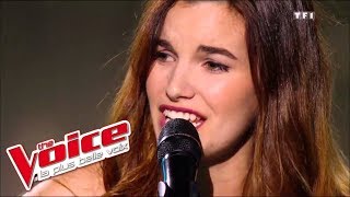 Julien Clerc – Faismoi une place  Gabriella Laberge  The Voice France 2016  Épreuve ultime [upl. by Bosson]