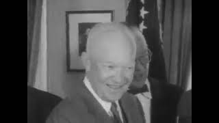 Coatesville Conference on Economic Freedoms visit the White House and President Eisenhower 1960 [upl. by Viveca541]