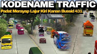 KODENAME TRAFFIC PADAT MERAYAP BUSSID V431 [upl. by Ted]