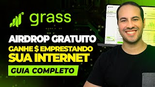 Grass Airdrop Gratuito Rápido e Fácil Com Renda Passiva Guia Completo Passo a Passo [upl. by Yluj]