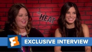 The Heat  Celebrity Interviews  FandangoMovies [upl. by Tiana]