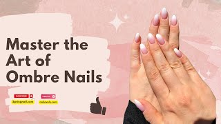 Mastering Ombre Acrylic Nails A StepbyStep Guide to Nail Art Mastery [upl. by Notyad]