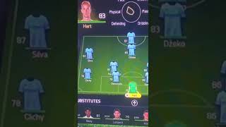 Who remembers this Manchester City team On FIFA [upl. by Euphemiah]