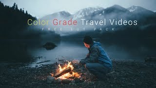 Moody LUT PACKS  Color grade travel videos  Premiere Pro [upl. by Eon867]