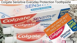 Colgate sensitive everyday protection toothpaste review in Hindi [upl. by Jedlicka649]