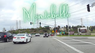 Driving Around Montebello Los Angeles County California 4K [upl. by Littman]