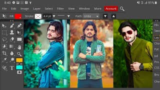 Photopea se photo kaise banaye  Photopea editing mobile 🔥 photopeacom [upl. by Nappy895]