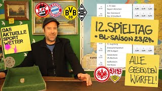 Bundesliga Tipps 12 Spieltag 2324  ua Köln  Bayern amp BVB  Gladbach  Prognosen  231123 [upl. by Reimer684]