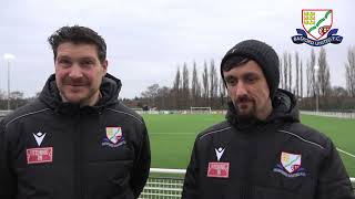 INTERVIEW · DANNY HOLMES amp ANDREW DANYLYSZYN POST MATLOCK TOWN [upl. by Ylekalb]