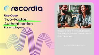 TwoFactor Authentication for Employees with Voice Biometrics  Recordia Podcast [upl. by Loreen762]