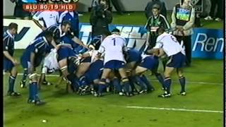 Highlanders vs Blues 2002 [upl. by Lonne978]