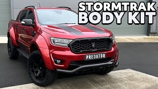 Rapid Red Ford Ranger Stormtrak Body Kit  Accessories amp Upgrades [upl. by Acinnod]