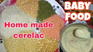 Home made cerelac recipe for babies 6 to 12 months weight gaining baby food [upl. by Lyram]