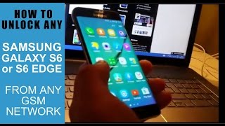 How to Unlock Samsung Galaxy S6 or S6 EDGE locked to any GSM network by Unlock Code [upl. by Notsuoh145]