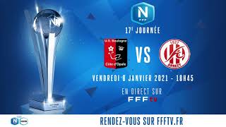 J17  US Boulogne CO  FC Annecy en direct sur FFFtv 18h45 I National FFF 20202021 [upl. by Naniac]