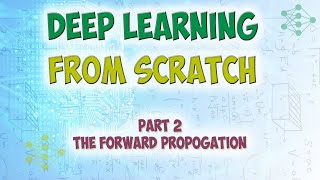 Deep Learning From Scratch Part 2 The Forward Propagation [upl. by Douglass383]