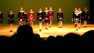 irish step dance hornpipeadvanced no music [upl. by Llertnov]