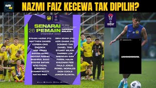 Nazmi Faiz KECEWA tidak ke Piala Asia 2023  Arab Saudi tolak lawan Malaysia [upl. by Johiah871]