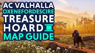 Oxenefordscire Treasure Hoard Map Guide  Assassins Creed Valhalla Treasure AC Valhalla Treasure [upl. by Etnovahs662]