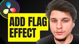 Add Flag Effect In Davinci Resolve 19 Effects [upl. by Dag]