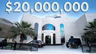 Touring a 22000000 Luxury villa on the Palm Jumeirah Island in Dubai  Luxe List [upl. by Ak]