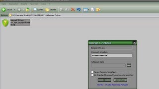 AxCrypt Dateien und Ordner Passwort verschlüsseln und entschlüsseln  004 [upl. by Beret772]