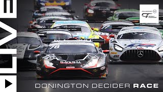 LIVE  Race  DoningtonDecider  Intelligent Money British GT Championship 2023 [upl. by Lavena862]