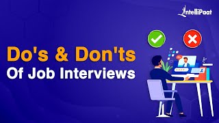 Top 5 Dos And Donts Of Job Interview  Job Interview Tips  Interview Guidelines  Shorts [upl. by Iat]