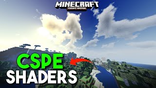 CSPE Real Shaders para MCPE 118  117 Realistic sky Clouds [upl. by Whiffen]