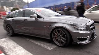 740HP RENNtech MercedesBenz CLS63 AMG Shooting Brake in Action [upl. by Icaj]